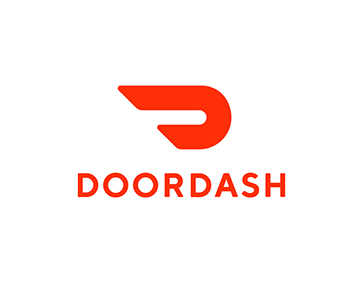 DoorDash logo.